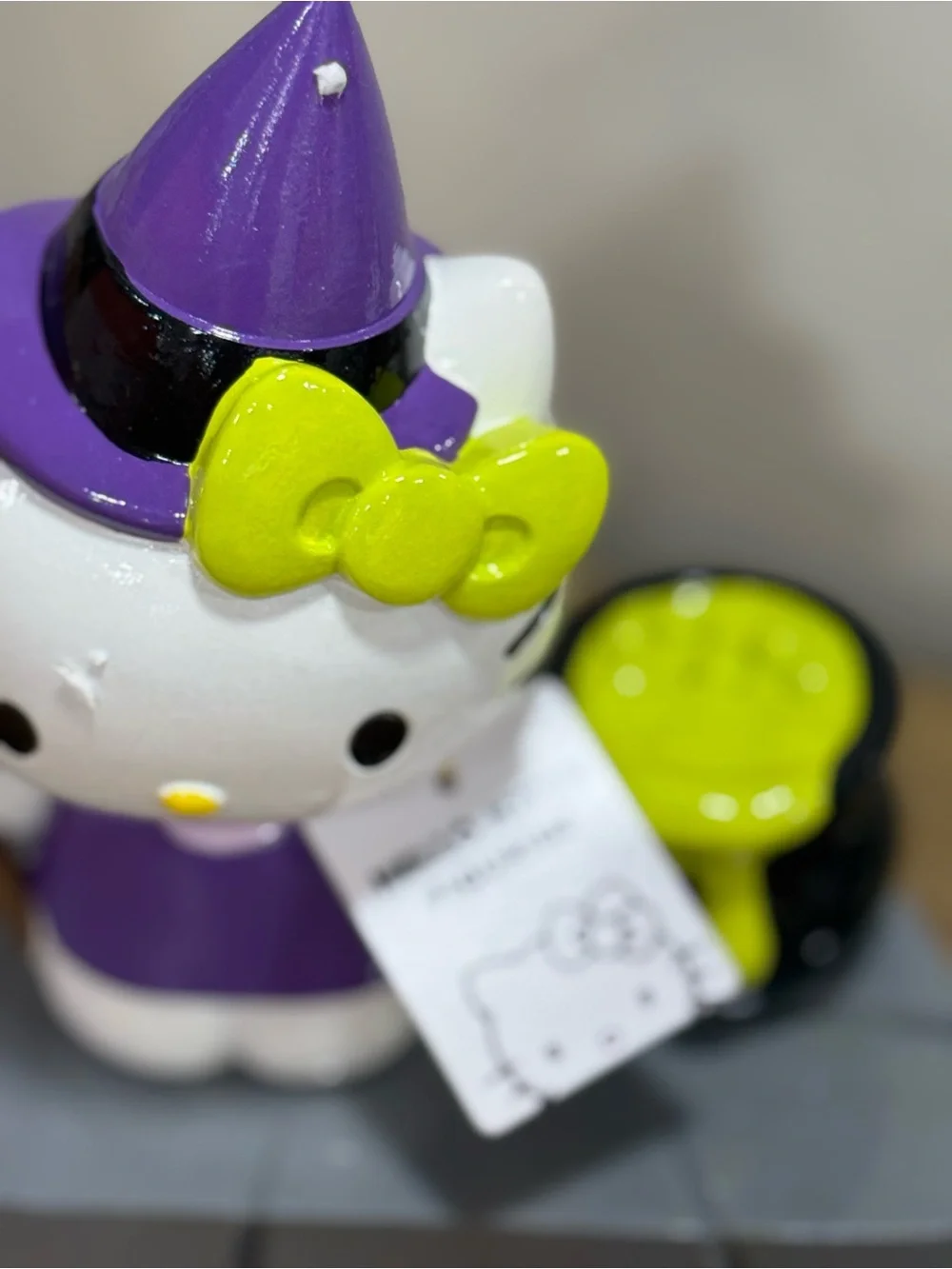 Hello Kitty Purple Witch Figurine Home Accent
